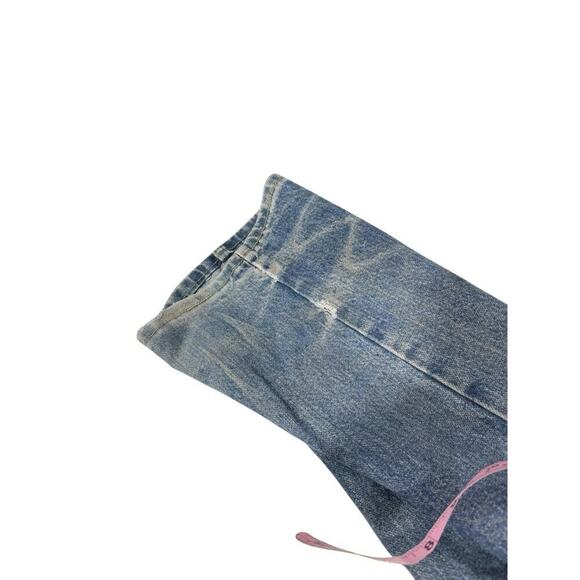 Wrangler George Straight Cowboy Cut Jeans Stained Well Worn 38X32 - Picture 13 of 13